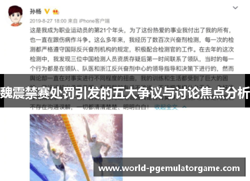 魏震禁赛处罚引发的五大争议与讨论焦点分析